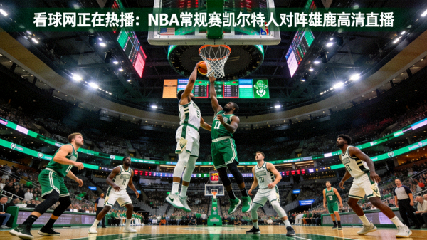 看球网正在热播：NBA常规赛凯尔特人对阵雄鹿高清直播画面